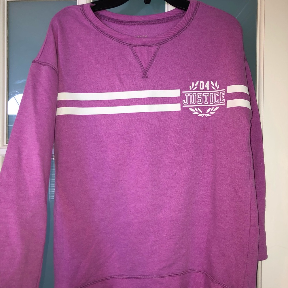 Justice girls sweatshirt
